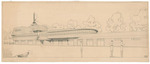 Perspectieftekening.
              <br/>
              Michel de Klerk / Het Nieuwe Instituut, 1922